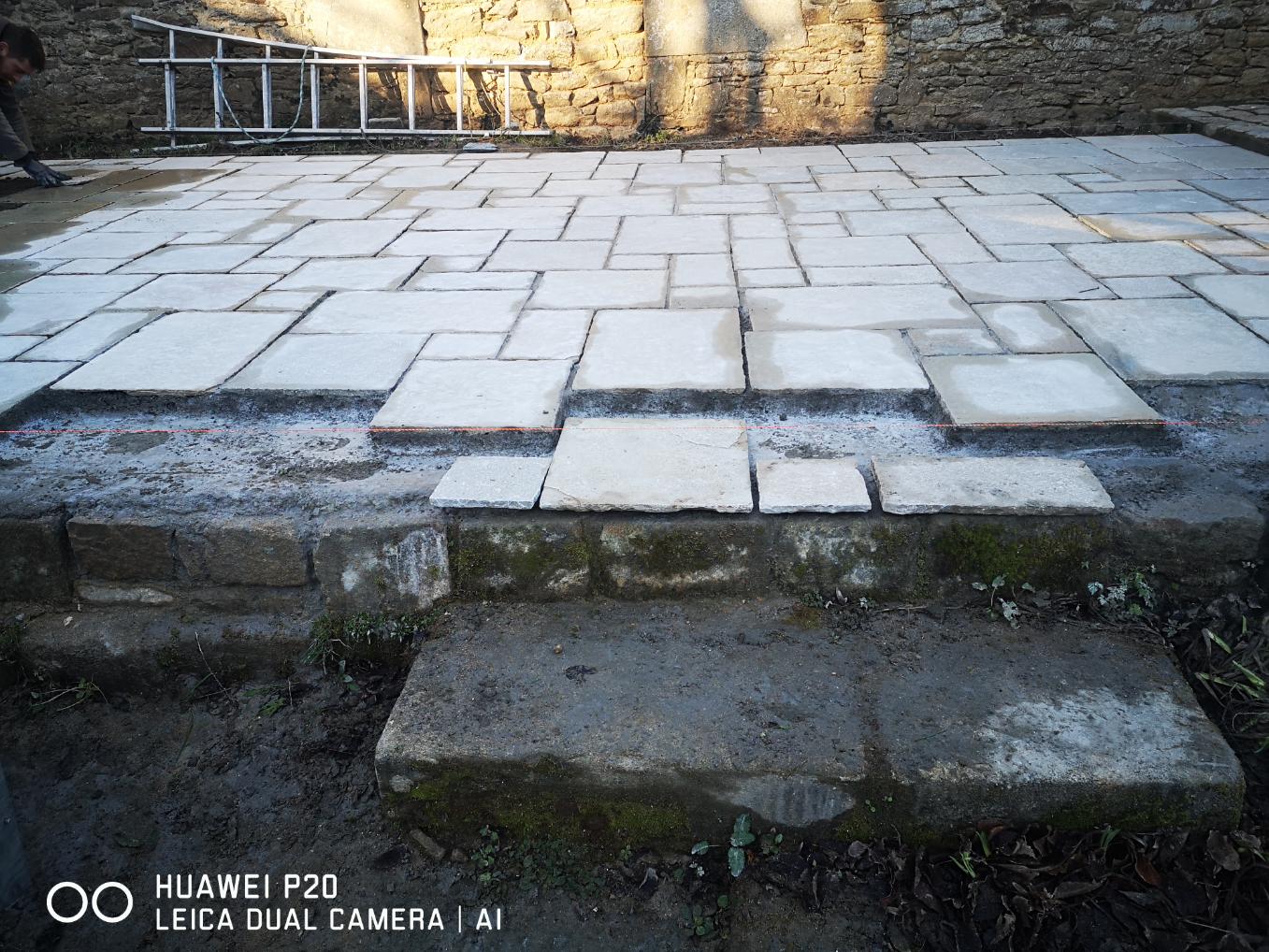 Dallage en pierre