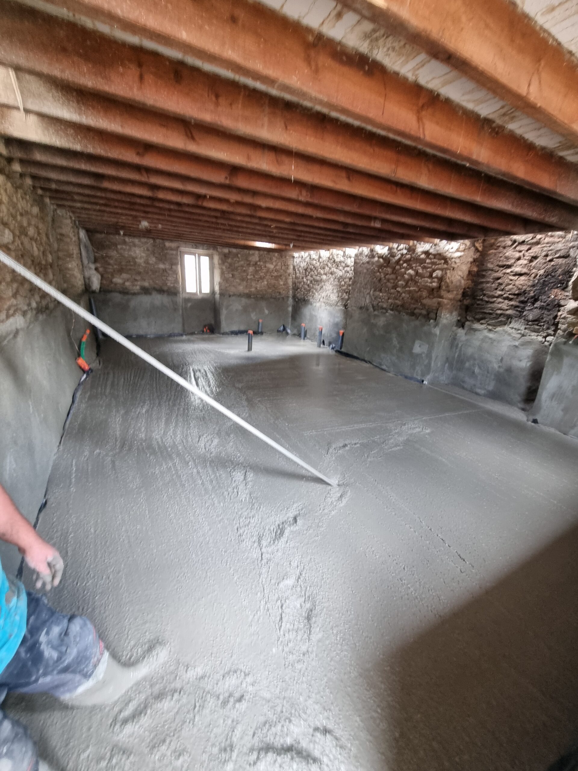 Terrassement avec évacuation au tapis