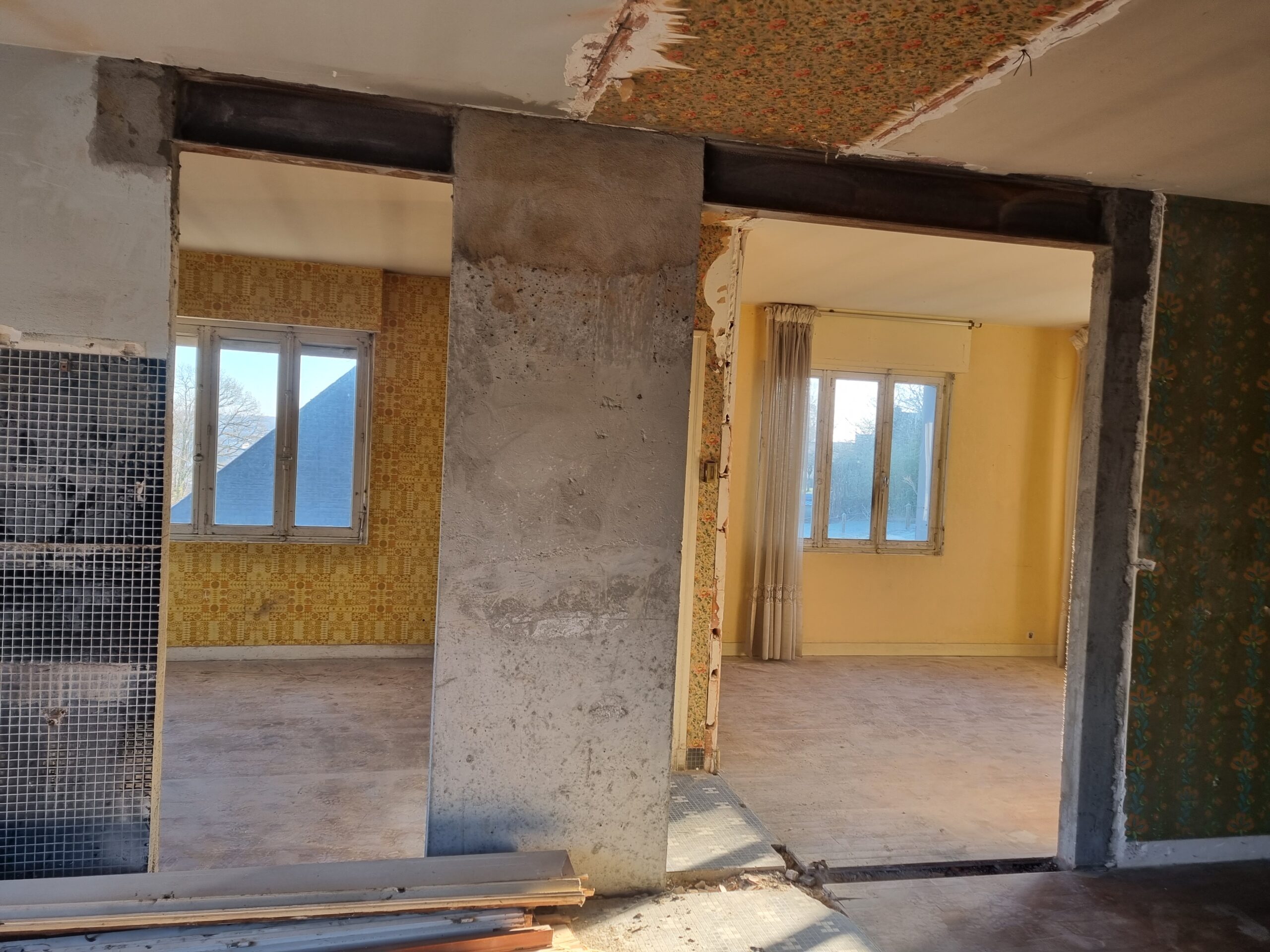 création d'ouverture intérieur