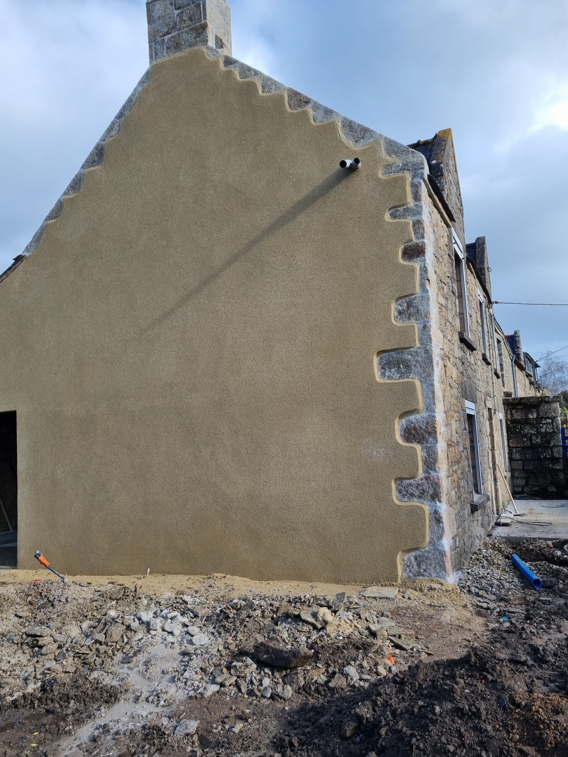 enduit pignon extérieur