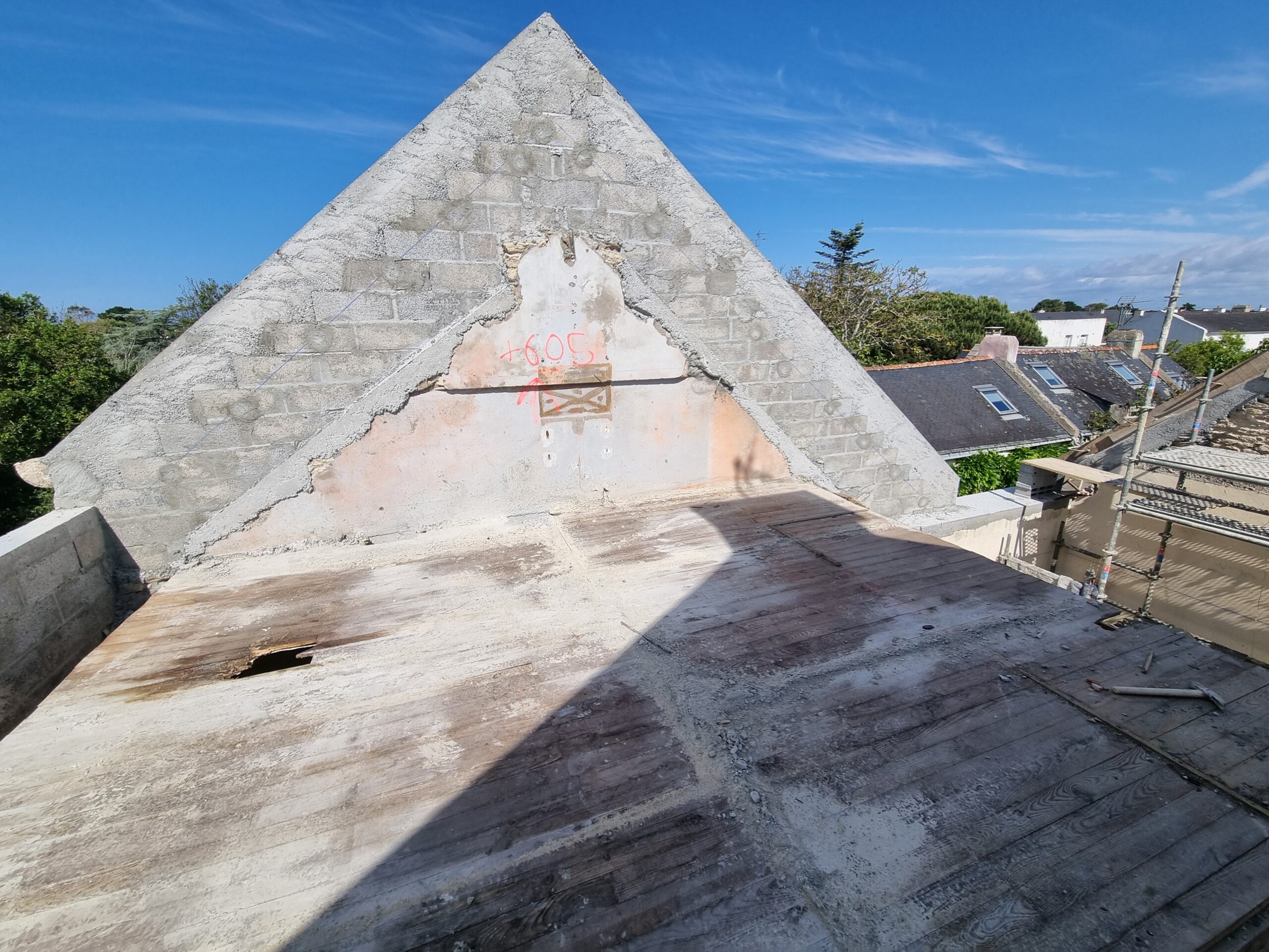 Terrassement avec évacuation au tapis