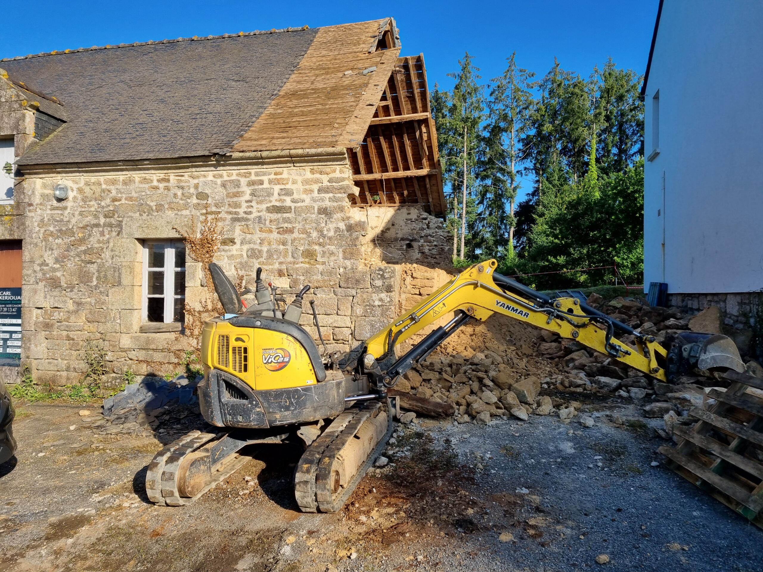 Rénovation sur Saint Barthélémy