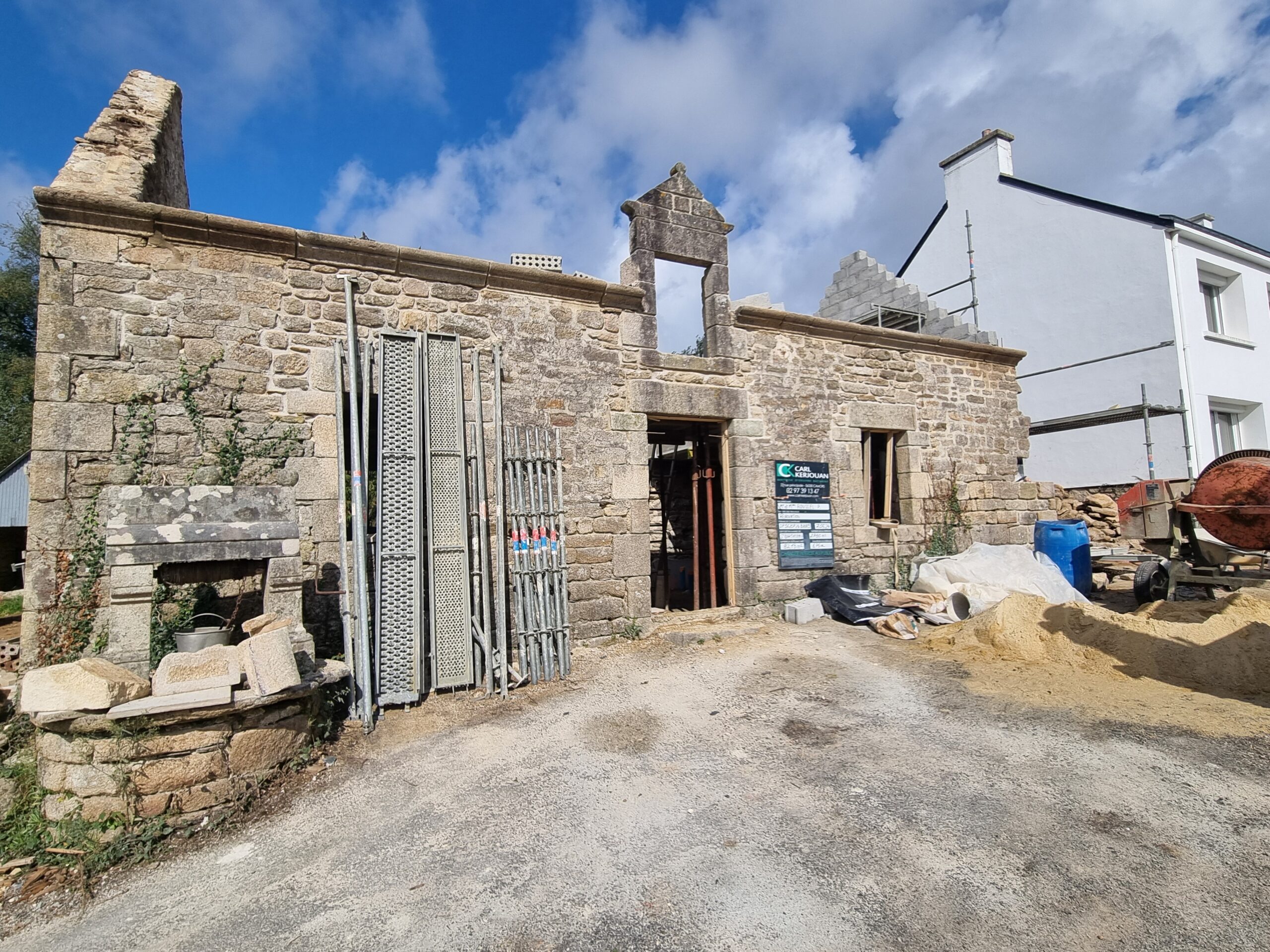 Rénovation sur Saint Barthélémy