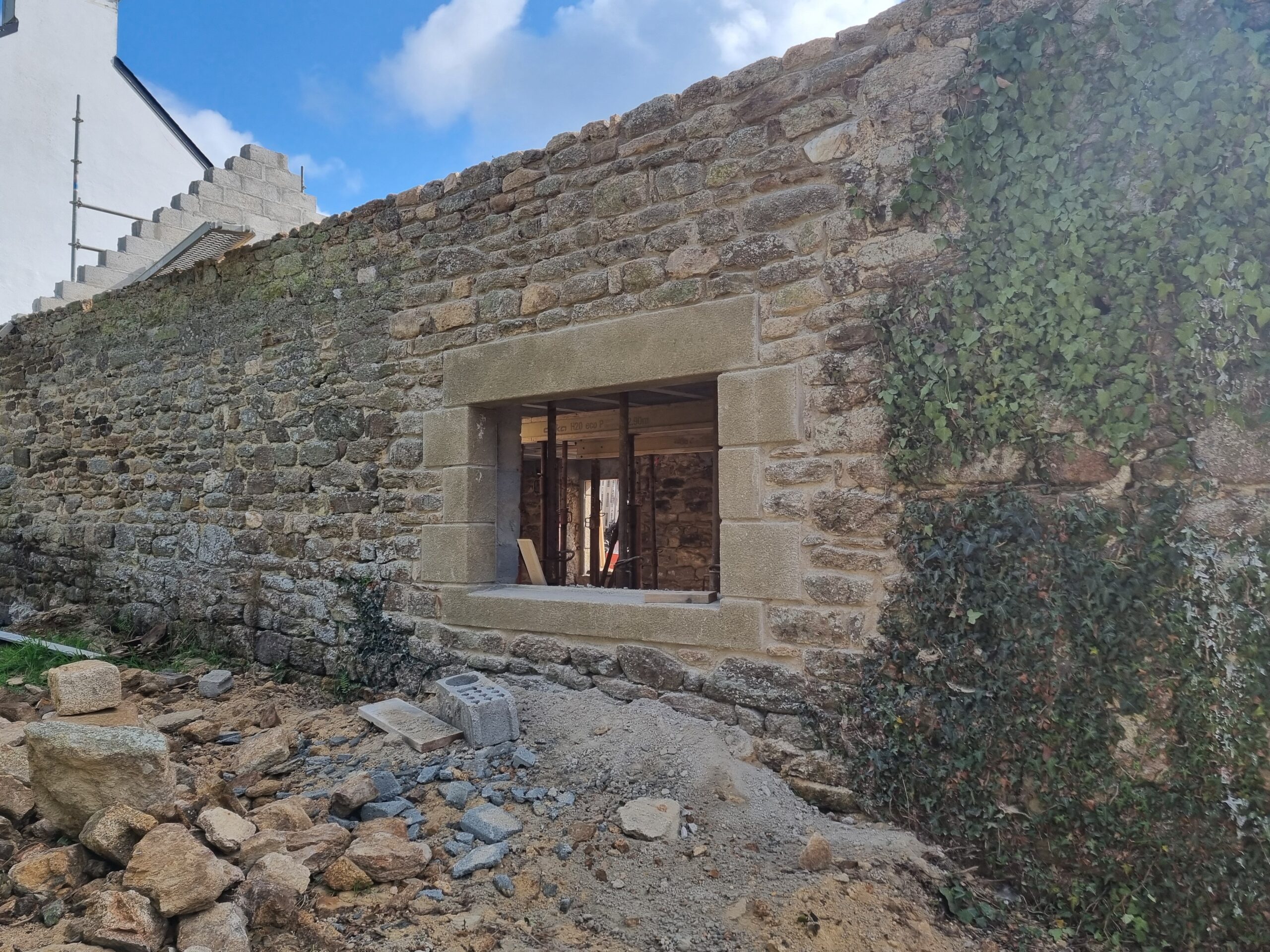 Rénovation sur Saint Barthélémy