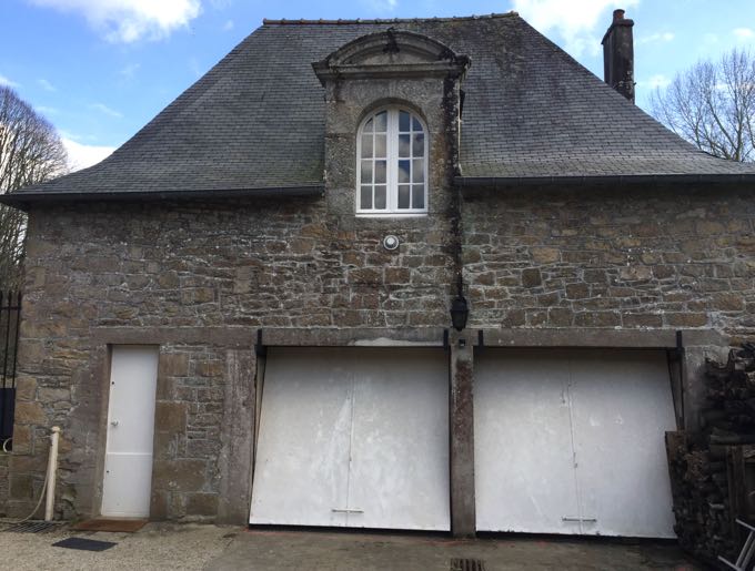 Façade maison Avant