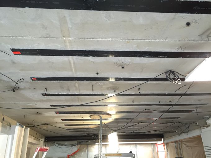 Renfort plat carbone