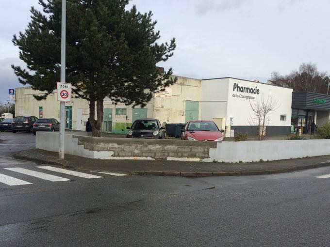 Réparation mur accidentée