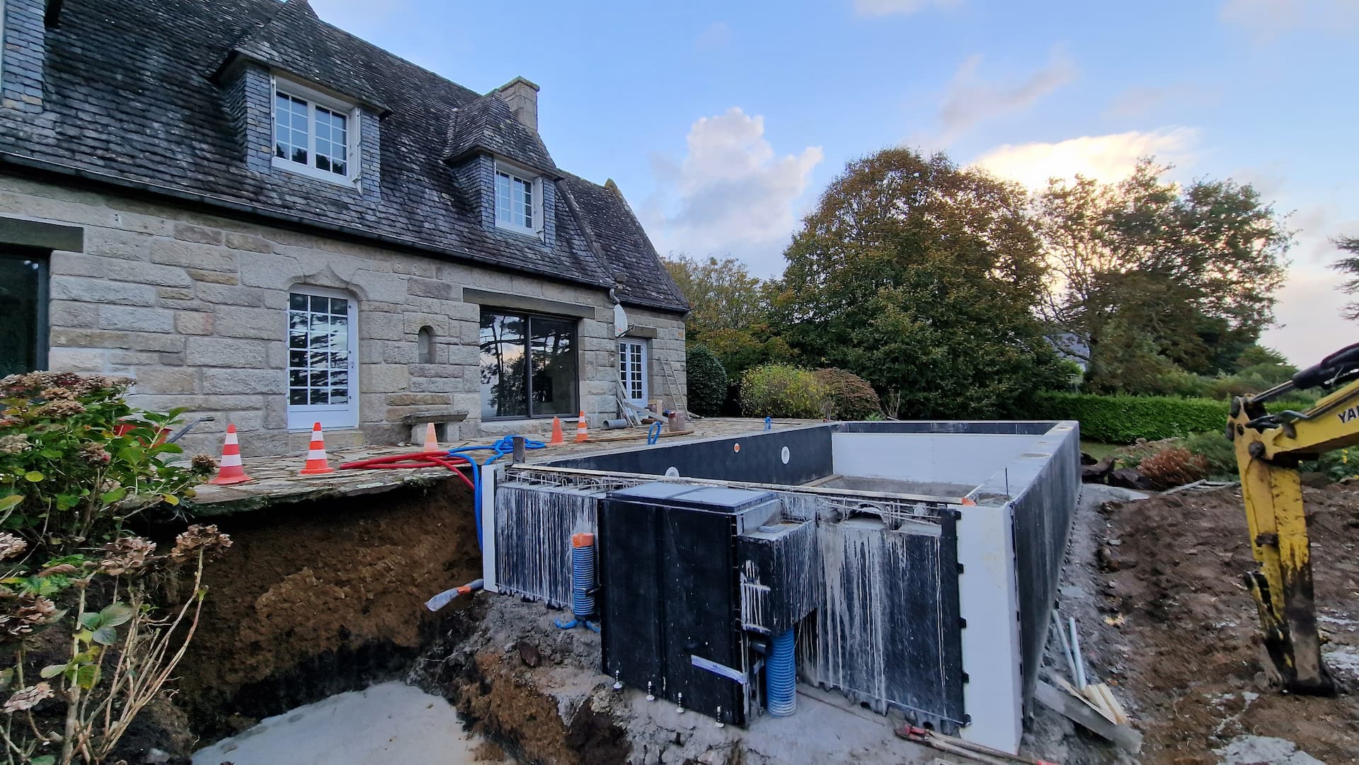 Terrasse Port Manech Avant