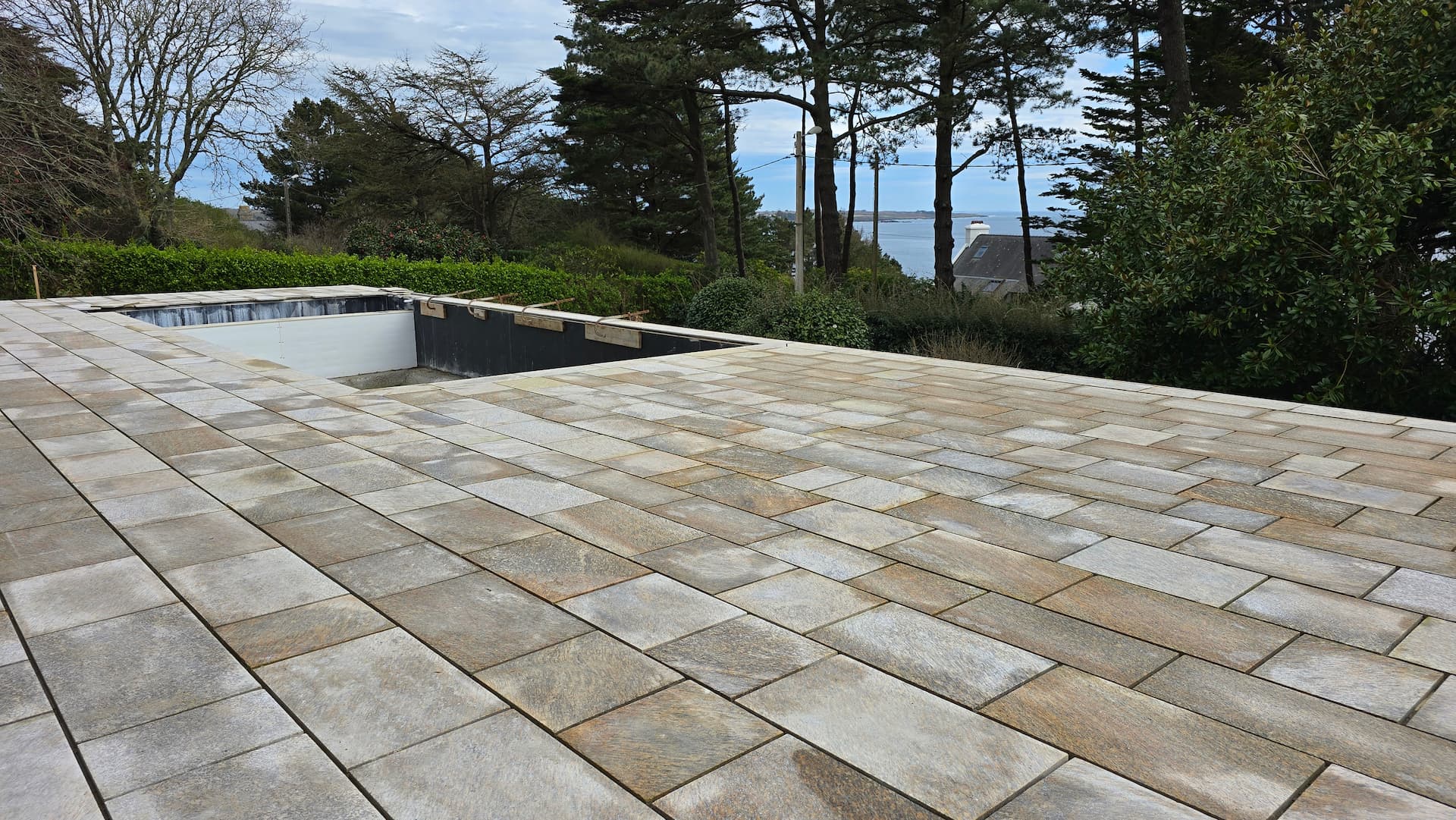 Terrasse Port Manech Après