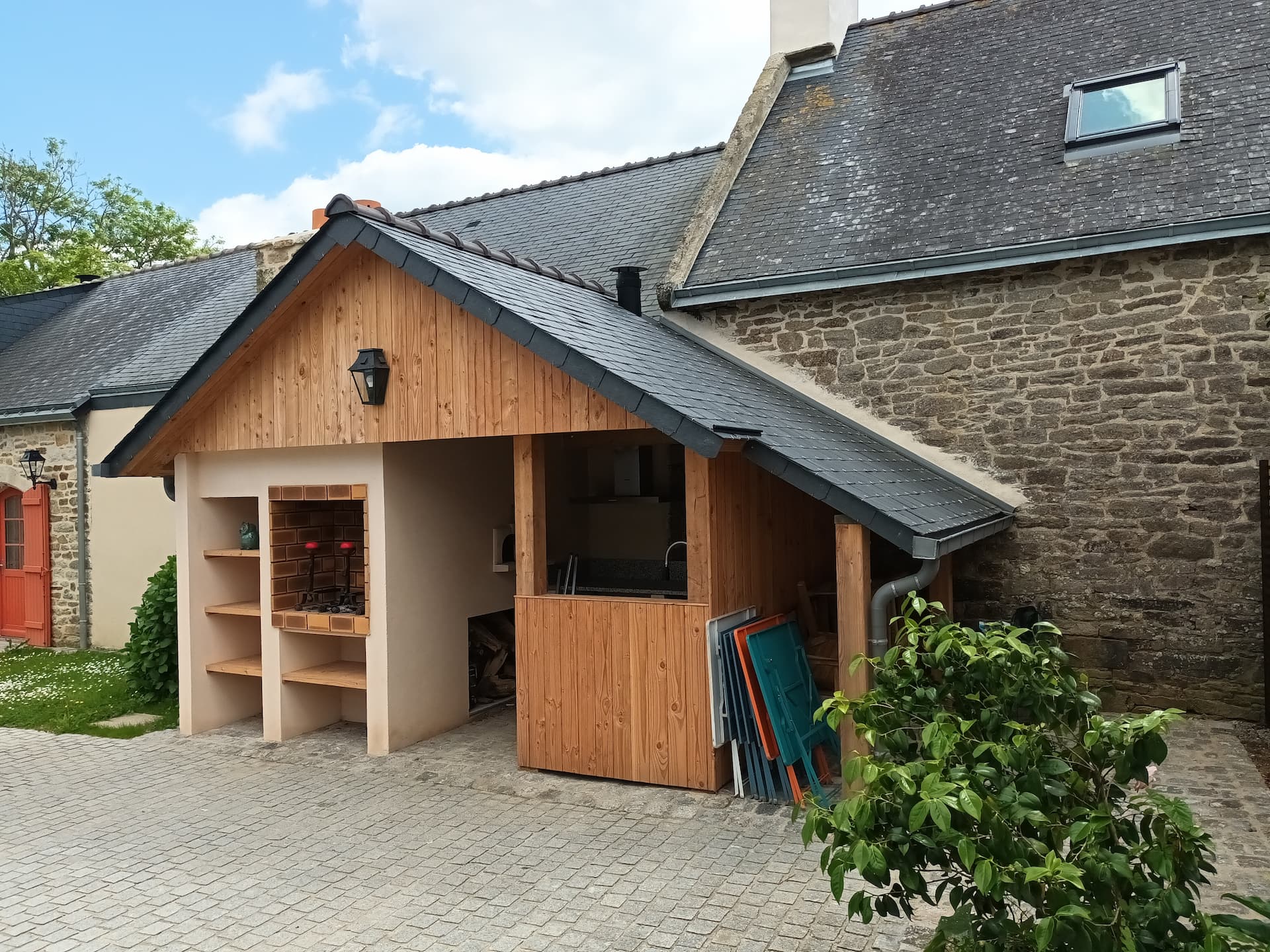 Four a pain et barbecue